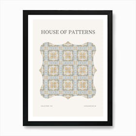 Tile Pattern Poster 55 Art Print