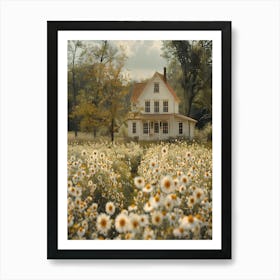 Daisy Field Art Print