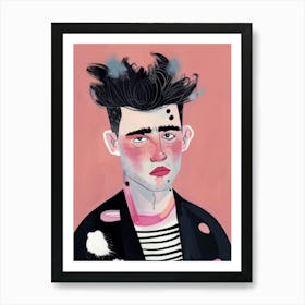 Portrait Of A Young Man 21 Art Print