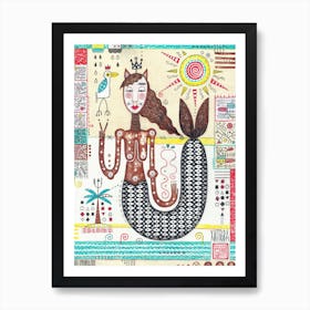 Mermaid Art Print