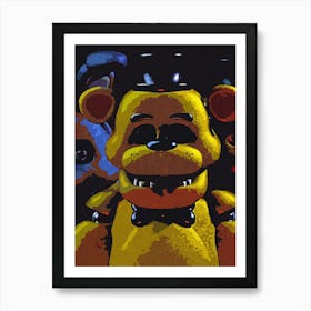 Five Nights at Freddy's Movies Art Print