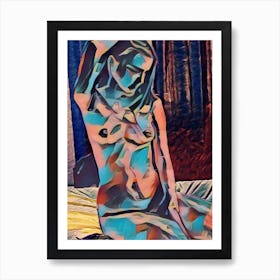 Nude Woman 13 Art Print