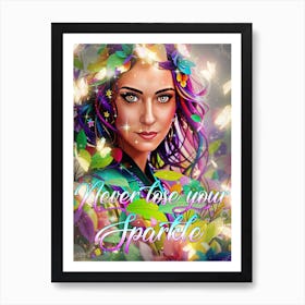 Never Lose Your Sparkle Art Print