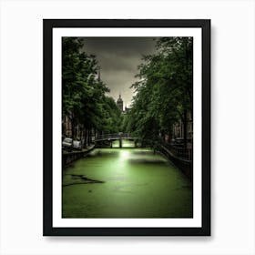 Amsterdam Canal Art Print