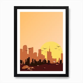 Building City Landscape Nature Art Print