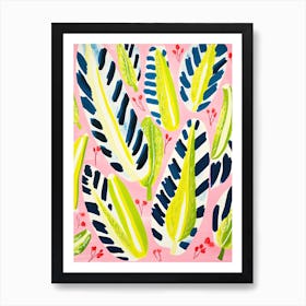 Endive Summer Illustration 5 Art Print