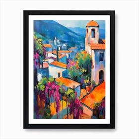 Ravello Italy 3 Fauvist Painting Art Print