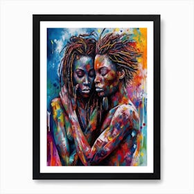 My Kin - 'Love In Bold Colors' Art Print