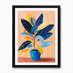 Plant In A Pot 26 Art Print