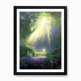 Shanghai Botanical Garden, 1, China Classic Painting Art Print