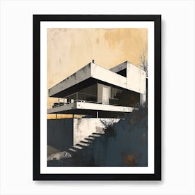 Modern Architecture Minimalist 15 Art Print