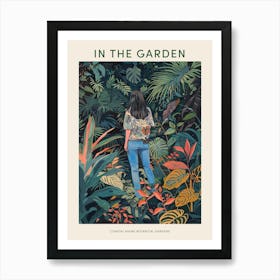 In The Garden Poster Coastal Maine Botanical Gardens Usa 2 Art Print