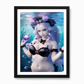 Mermaid-Reimagined 78 Art Print