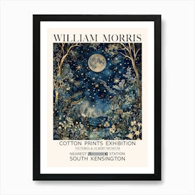 William Morris Hunters Moon Print Art Print