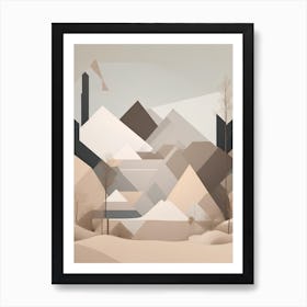 Abstract Landscape Art Print