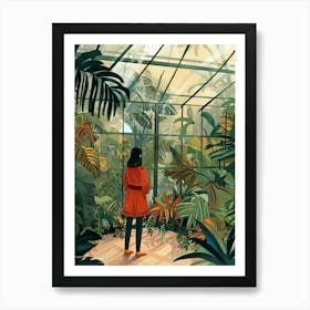 In The Garden Kew Gardens England 6 Art Print