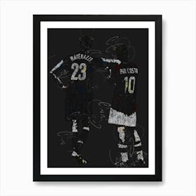 Rui Costa & Materazzi Art Print