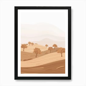 Landscape With Trees 3 Poster