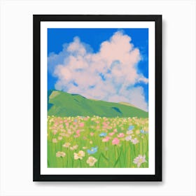 Field Of Flowers 1 Art Print