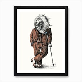 Portrait Of Mr Art Print