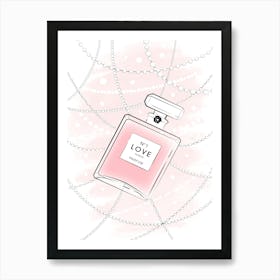 Love Pearls Art Print