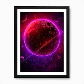 Galaxy Wallpaper 1 Art Print