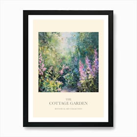 Cottage Garden Poster Wild Bloom 1 Art Print