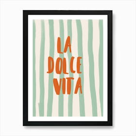 La Dolce Vita Print Affiche