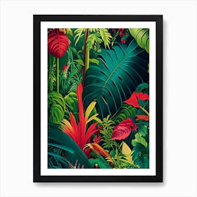 Tropical Paradise 2 Botanical Art Print
