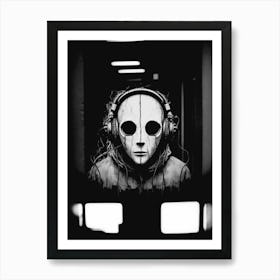 Alien Head 1 Art Print