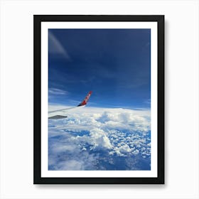 Airplane Wing Art Print