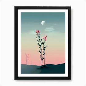 Moon In The Sky 1 Art Print