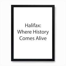 Canada Quote 4 Art Print