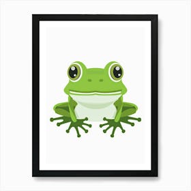 Cute Frog 6 Art Print