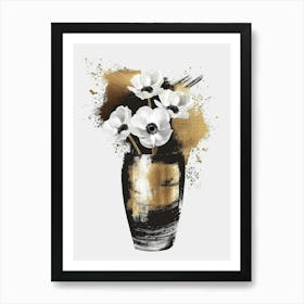 Flowers In A Vase 99 Art Print