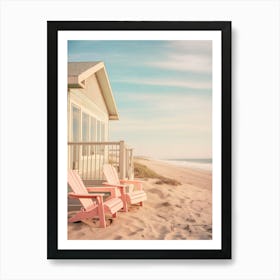 California Dreaming - Along the Beach Art Print