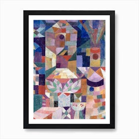 Burggarten, Paul Klee Abstract Botanical Art Print