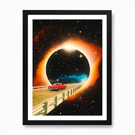 Cosmic Highway Art Print