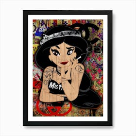 Pop Art Princess Fashion Art Print