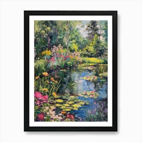  Floral Garden Floral Tapestry 4 Art Print