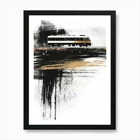 Train Canvas Print Art Print