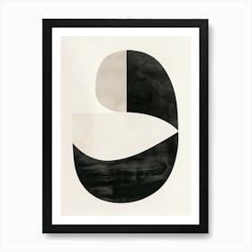 Rimouski Neigette Stone Park Bauhaus Minimalist Art Print