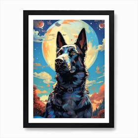 German Shepherd Art Print