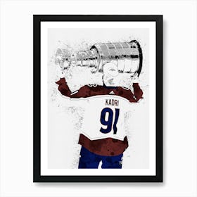 Nazem Kadri Art Print