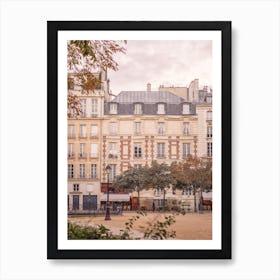 Place Dauphine Paris Art Print