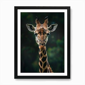 Giraffe 6 Art Print