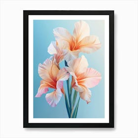 Irises Art Print