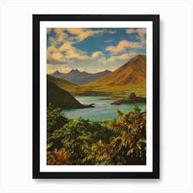 Galapagos National Park 2 Ecuador Vintage Poster Art Print