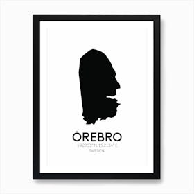 Örebro Sweden Cities Art Print