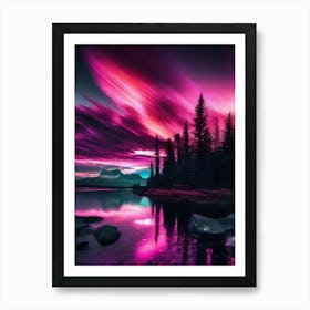 Aurora Borealis 124 Art Print